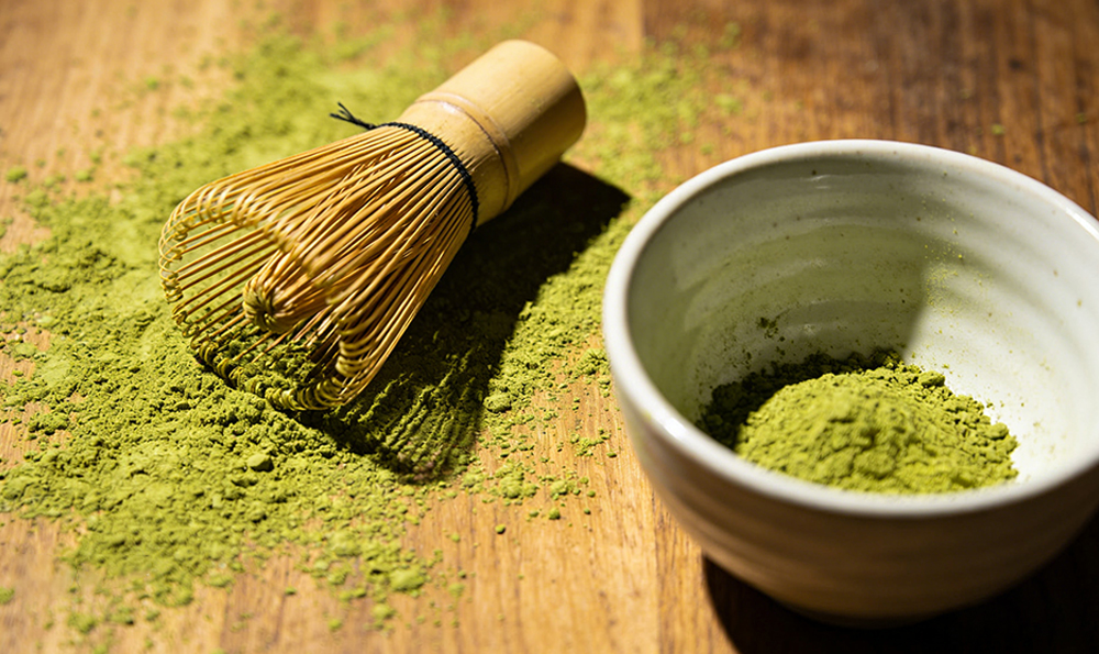 matcha powder مسحوق ماتشا