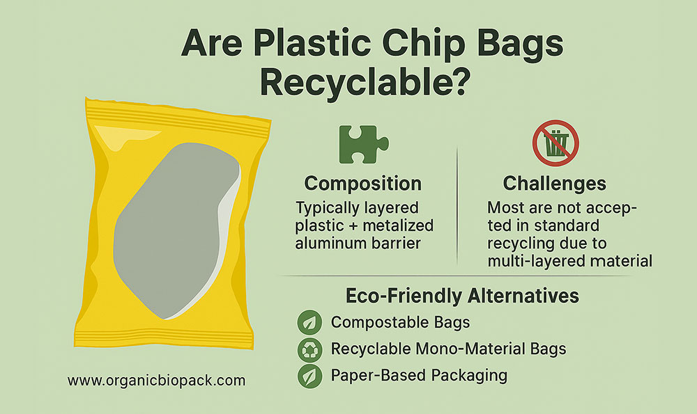 plastic chip bags recyclable أكياس رقاقة بلاستيكية قابلة لإعادة التدوير