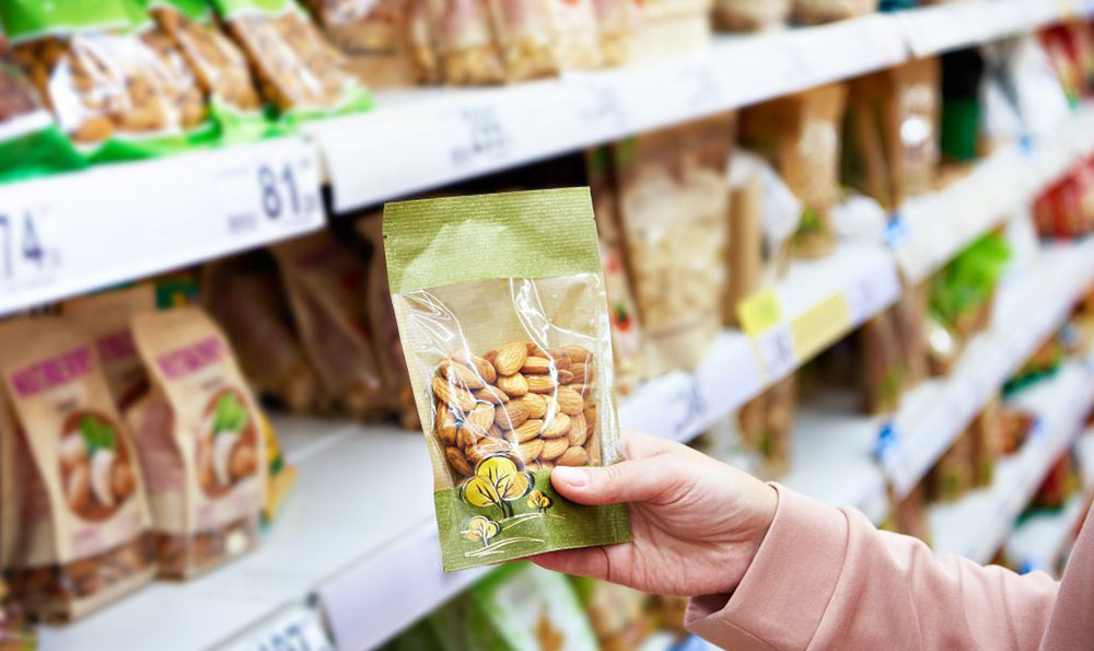 flexible packaging stand up pouch تعبئة التعبئة مرنة حقيبة الوقوف