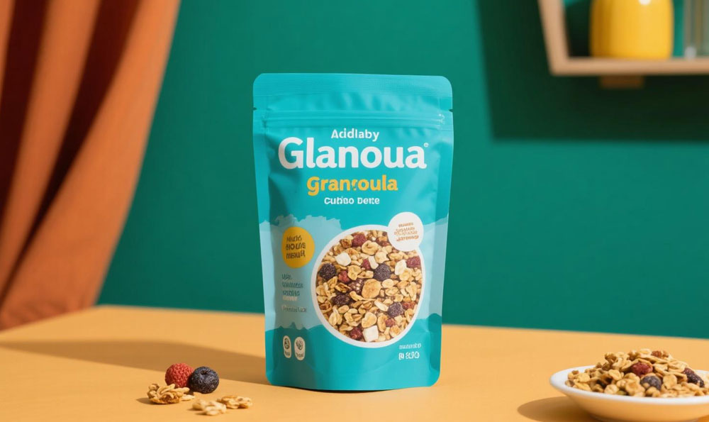 compostable granola bag حقيبة الجرانولا القابلة للتسميد