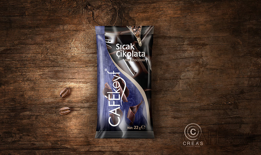cacao powder pouch كيس بودرة الكاكاو