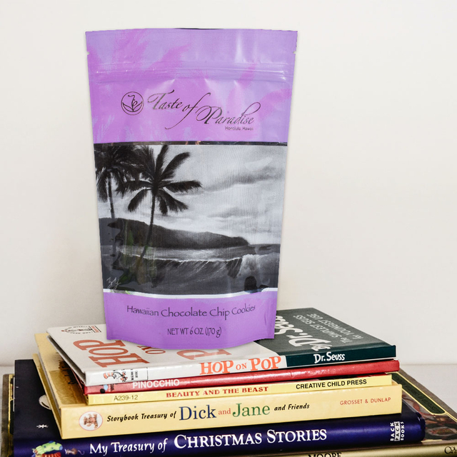 البيع الساخن رطوبة مضاد للبيئة البلاستيك 6 أوقية قابلة للختم محكم الإغلاق أكياس ملفات تعريف الارتباط مخصصة