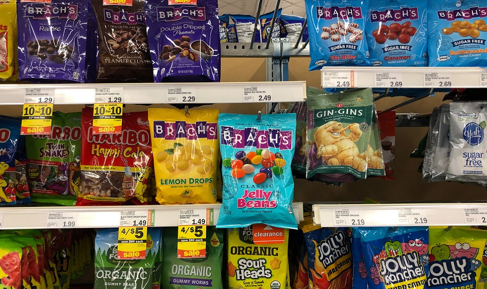 أكياس حلوى مختلطة