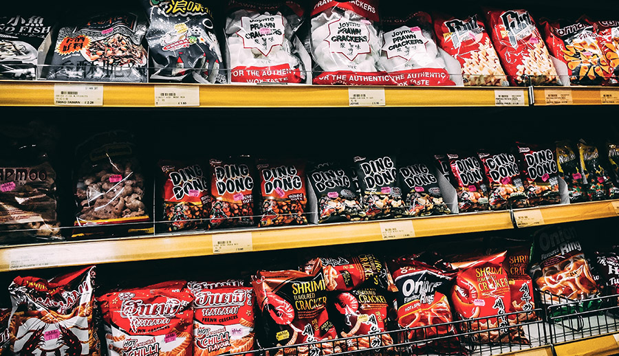 أكياس رقاقة مخصصة