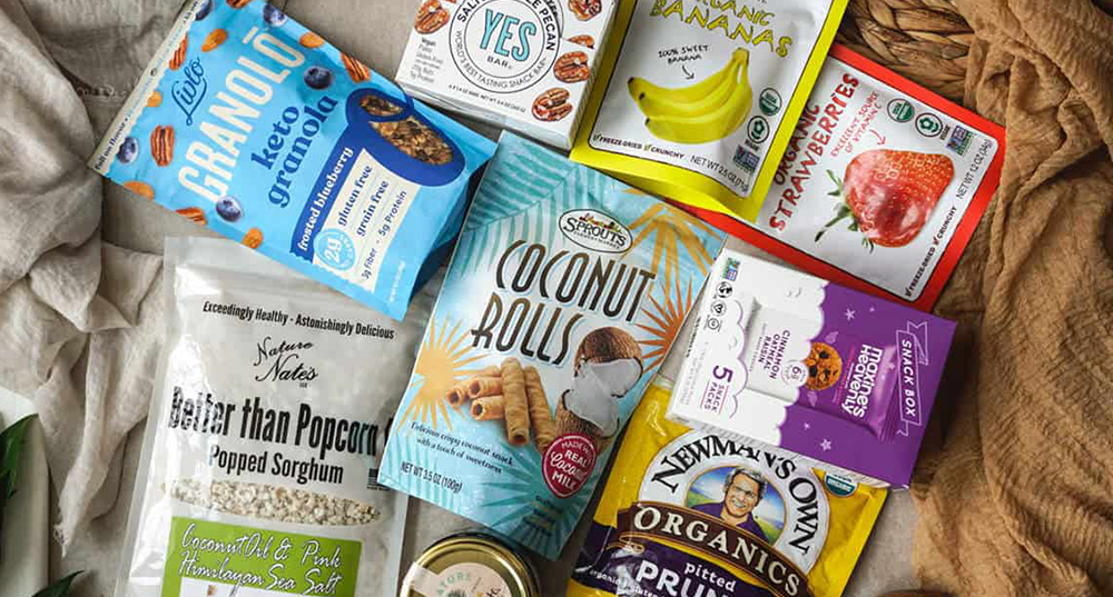 تغليف الوجبات الخفيفة العضوية