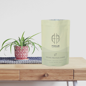 Zip Top Topalizable Minimalist Design Printing High Barrier Barrier Protin Bage Bag