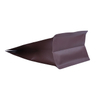 مخزون مغلفة قابلة للاستمتاع أعلى Zip 500g Brown Quad Seal Coffee Bag for Coffee Roasters