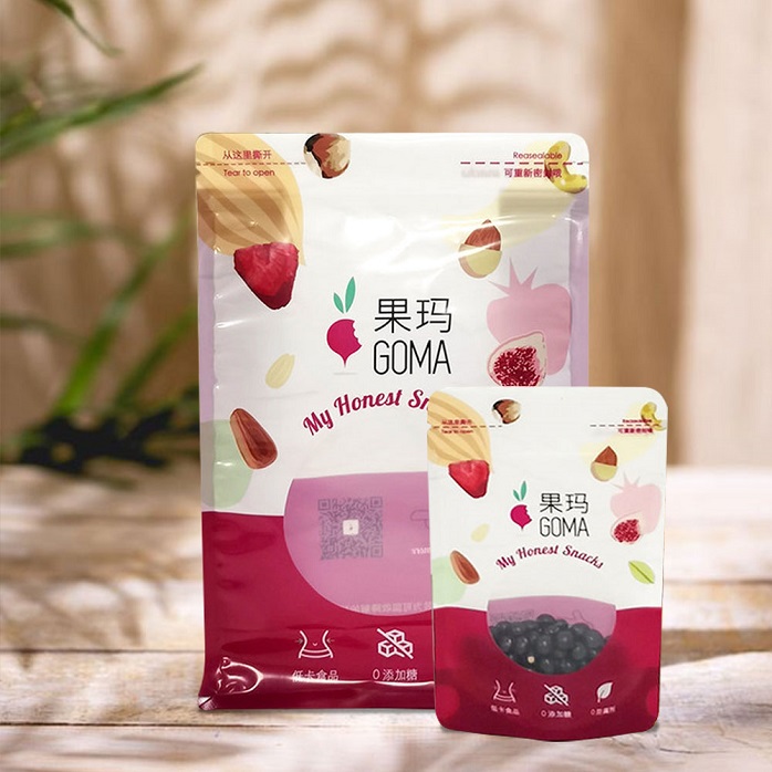 الهواء الضيق الضيق سستة قابلة لإعادة التدوير bopp bopp bopp bage for dry food