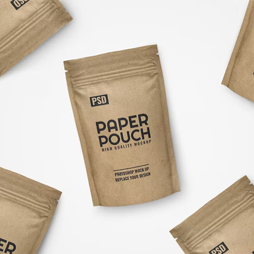 الأكياس الحلوة الورقية