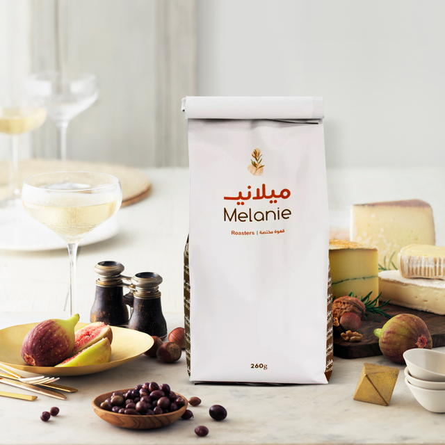 حقيبة قهوة الجانبية المخصصة مع سحاب