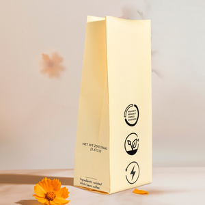 أكياس القهوة الجانبية القابلة لإعادة التدوير القابلة لإعادة التدوير مع نافذة