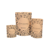Eco Friendly Kraft Paper Paps Up Pouch Bags