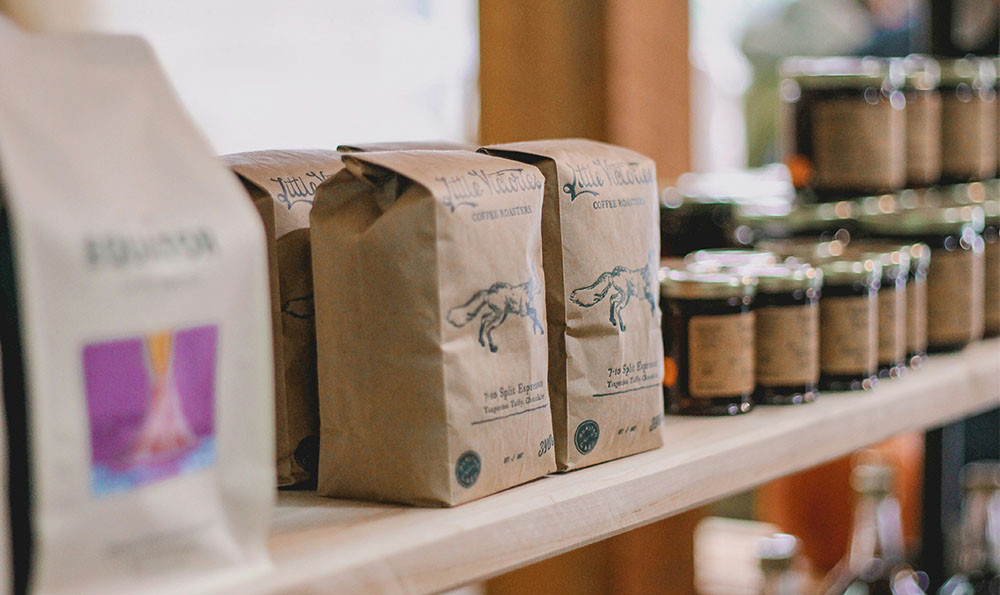 مواد كيس القهوة