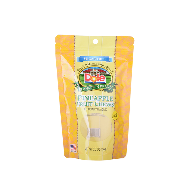 البيع بالجملة بعد المستهلك المعاد تدويره (PCR) الوقوف أكياس الفواكه المجففة