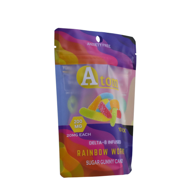 قابلة لإعادة التدوير بالكامل - رمز إعادة التدوير 4 LDPE حقيبة الوقوف لتغليف البضائع الجافة