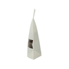 غذاء الصف Eco Compostable Compostable White Kraft Paper Day Up Bag Coffee Bag مع نافذة