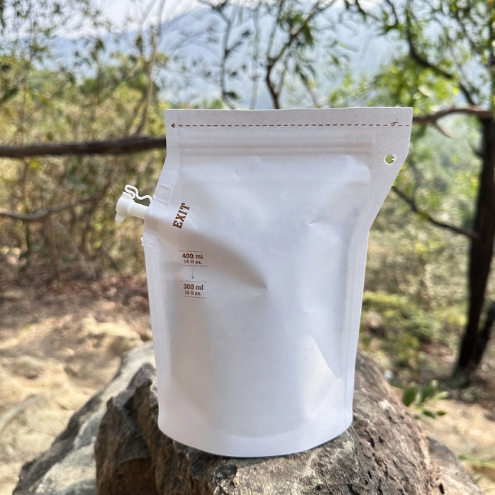 بولساس دوباك Ziplock القابلة لإعادة الاستخدام الفرنسية المحمولة أكياس تخمير القهوة