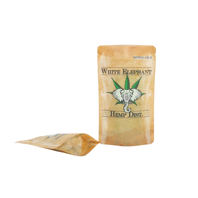 حقيبة تغليف بذور الحشائش القابلة لإعادة التدوير مخصص مع سحاب مقاومة للطفل