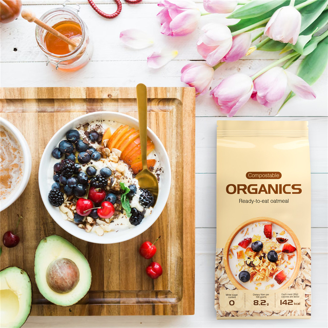 حقيبة شوفان صحية منخفضة الكربوهيدرات