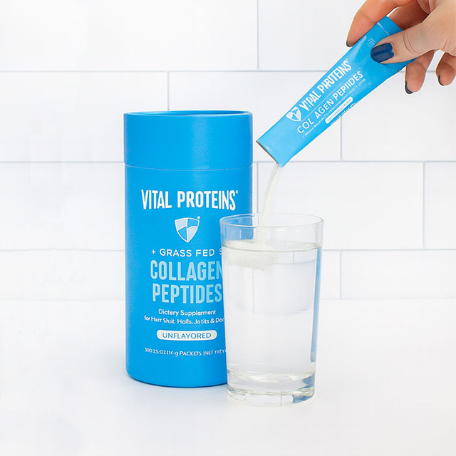 عبوات أنبوبية ورقية أسطوانية مخصصة وحزم لاصقة للمكملات الغذائية