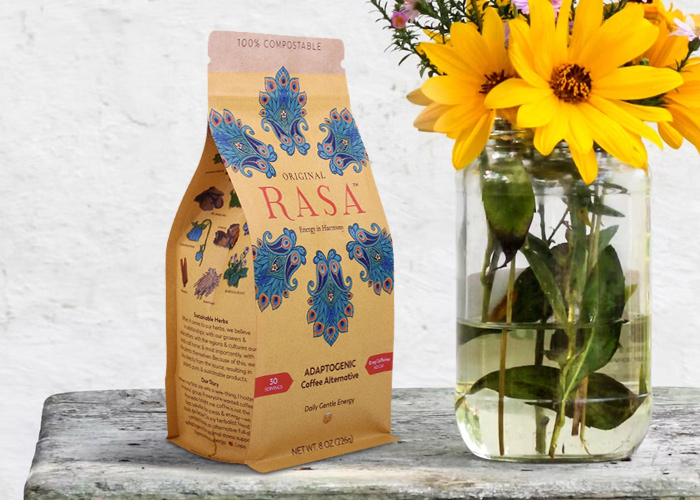 أكياس تغليف الشاي المسطحة السماد