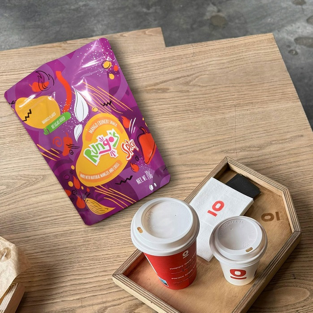 التصميم المخصص المعاد تدويره معاد تدوير الحقائب الجافة الفواكه الجافة مع الطباعة الرقمية