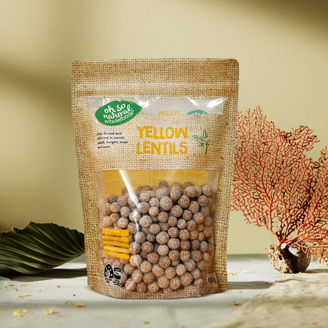 حقيبة طعام نباتية قابلة لإعادة التدوير الصديقة للبيئة مع نافذة واضحة