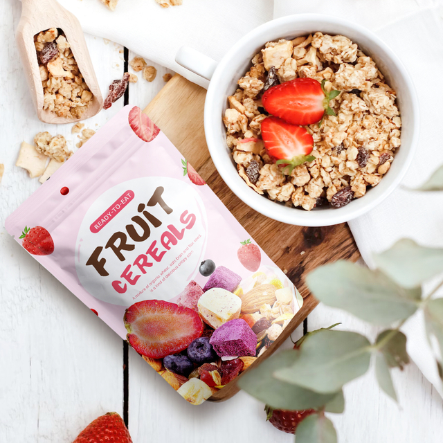 رمز إعادة التدوير 4 LDPE ZIP LOCK Stand Up Granola Bagging Bage