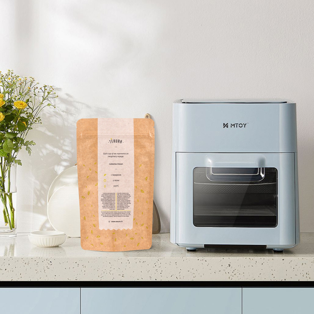 Eco الصديقة البلاستيك تعبئة الشاي