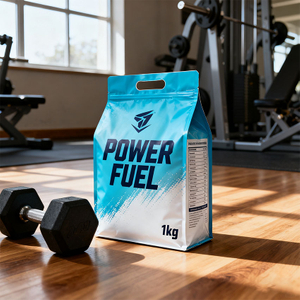 كيس 1 كجم من مسحوق البروتين النباتي البلاستيكي PCR للبالغين