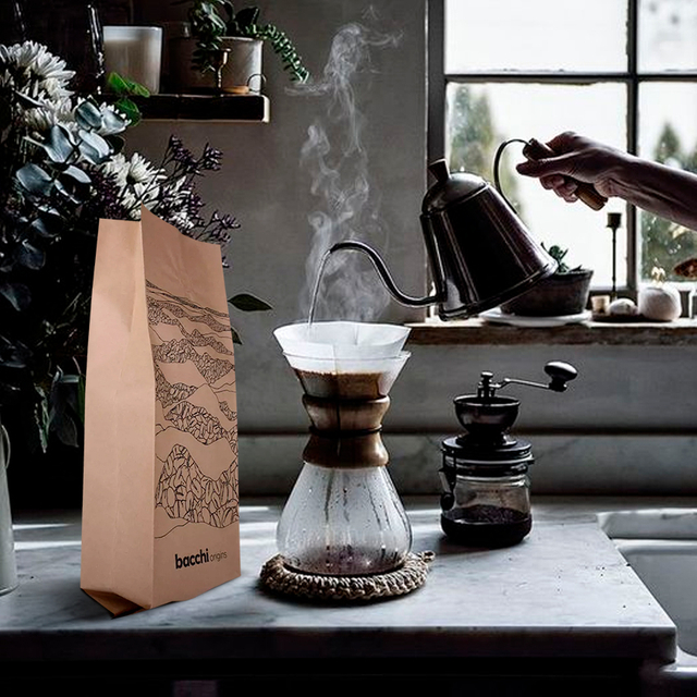 حقيبة قهوة مقهى مقبولة بالسوية قابلة للتسميد