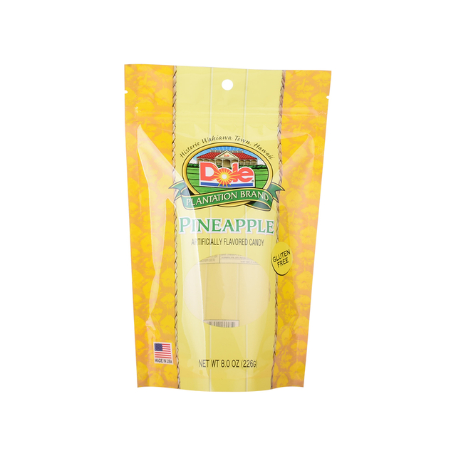 أكياس الأناناس المجففة الصديقة للبيئة مع سحاب