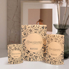 Eco Friendly Kraft Paper Paps Up Pouch Bags