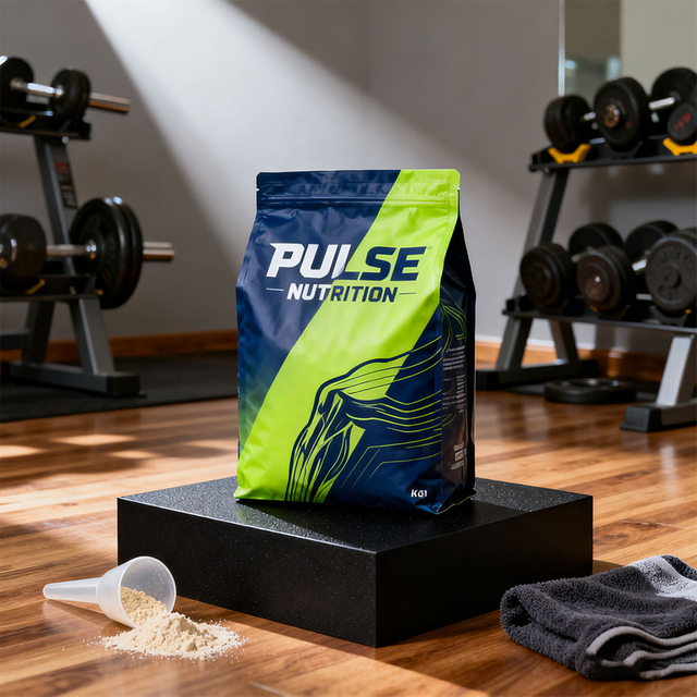 كيس 1 كجم من مسحوق البروتين النباتي البلاستيكي PCR للبالغين