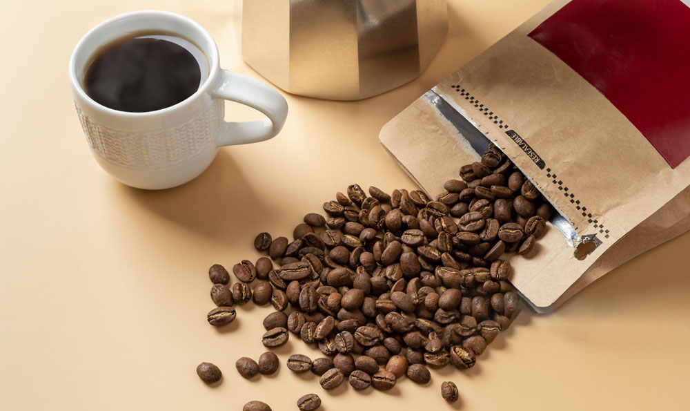 كيفية فتح حقيبة القهوة