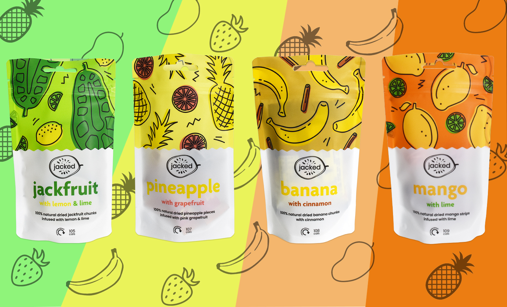 تغليف الفاكهة المجففة