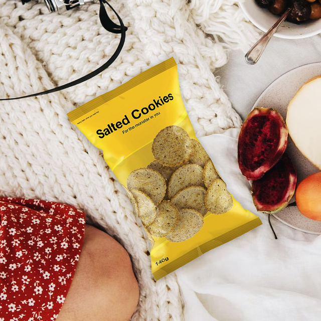 مخصص 9 أوقية رقائق رقائق رقائق رقائق سماد التغليف مع قفل الرمز البريدي