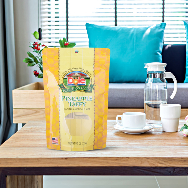 أكياس الأناناس المجففة الصديقة للبيئة مع سحاب