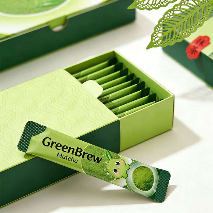 تغليف حزمة عصا مخصصة لكولاجين ماتشا