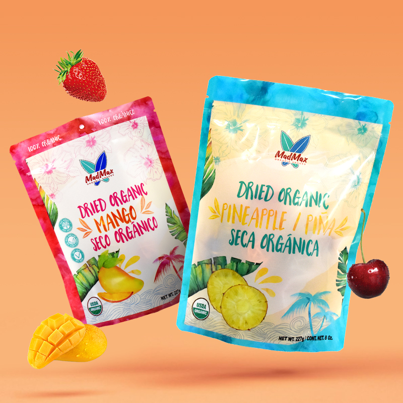 Mad Max Organic Snacks تجد العبوة المثالية