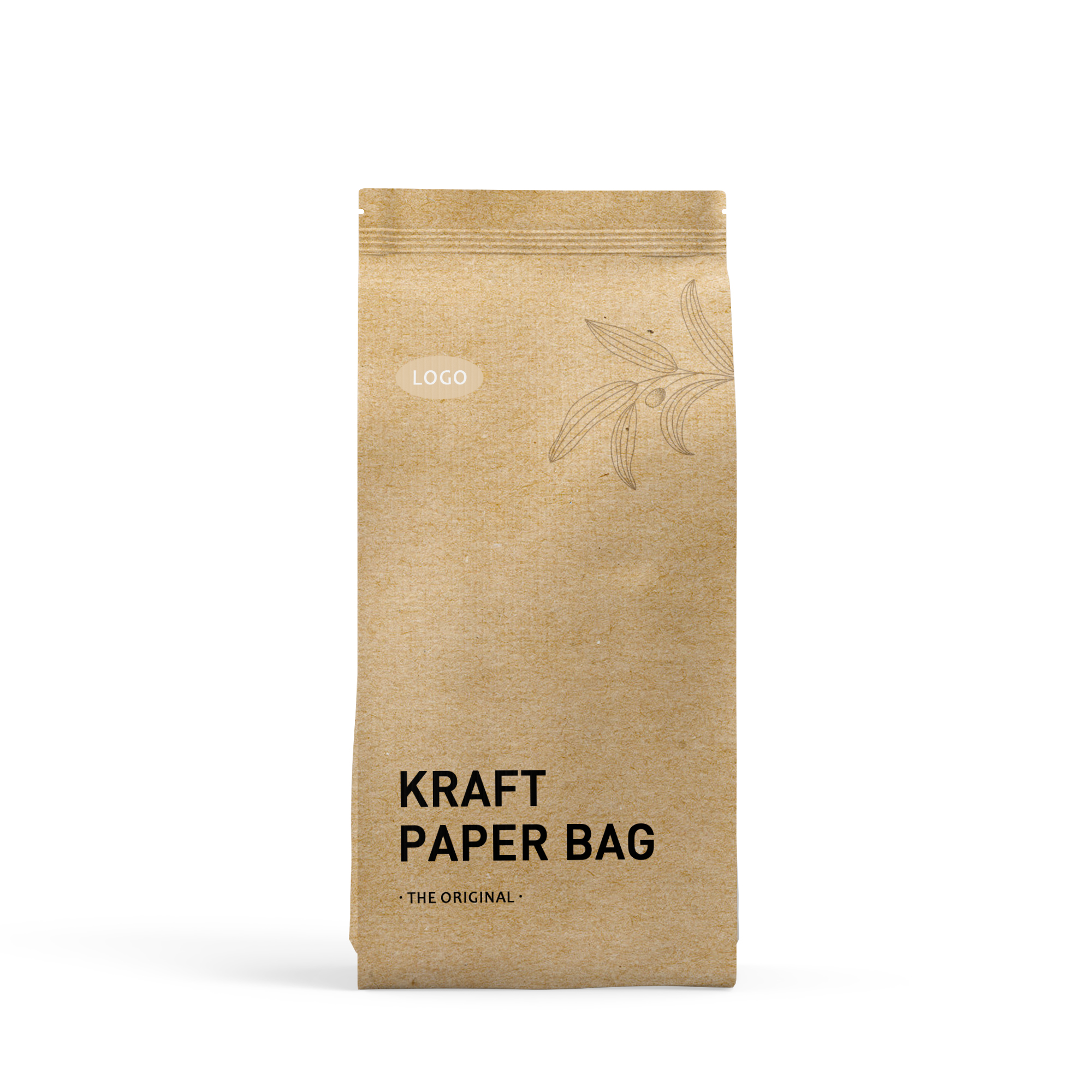 حقيبة Gusset Paper Paper