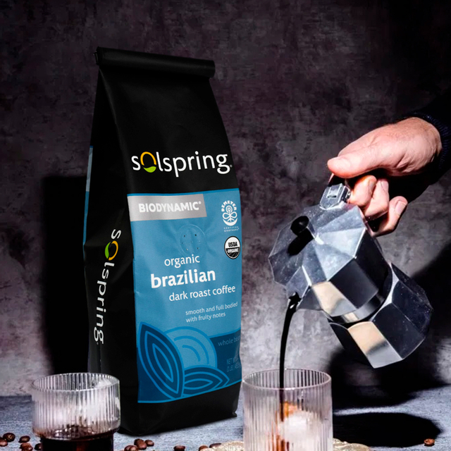 كيس القهوة السفلي السوداء السوداء مع صمام degassing