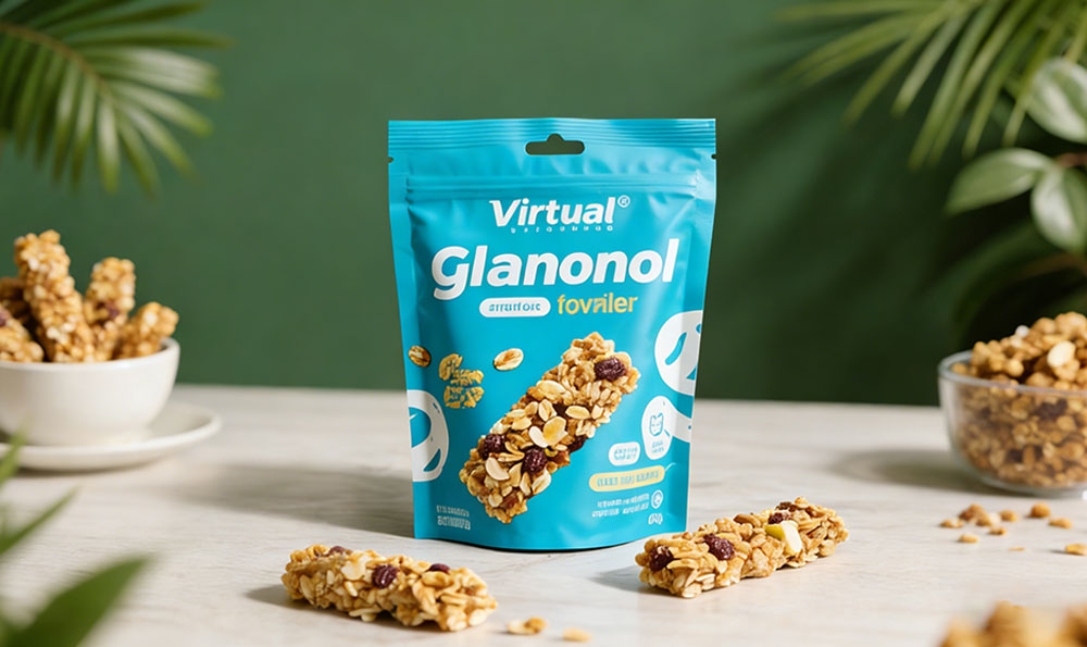 تغليف الوجبات الخفيفة المطبوعة