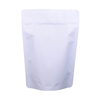 100pcs 8oz الأبيض غير اللامع حقيبة قهوة للقهوة