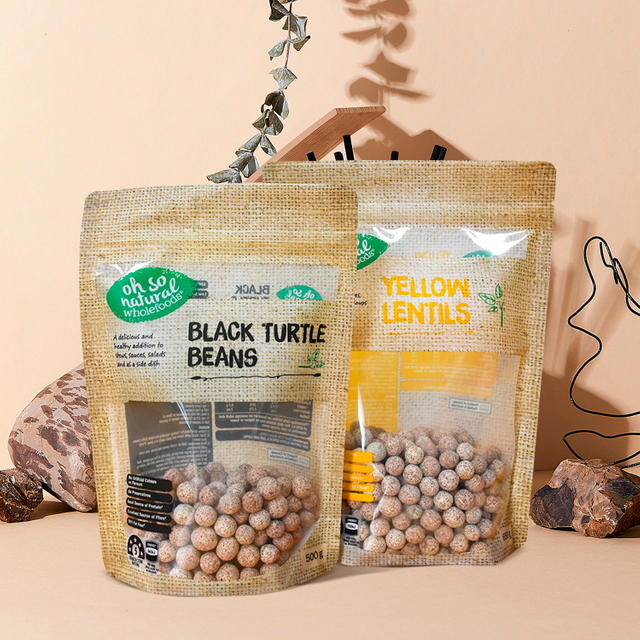 كيس التغليف من المواد الغذائية النباتية القابلة للتسميد