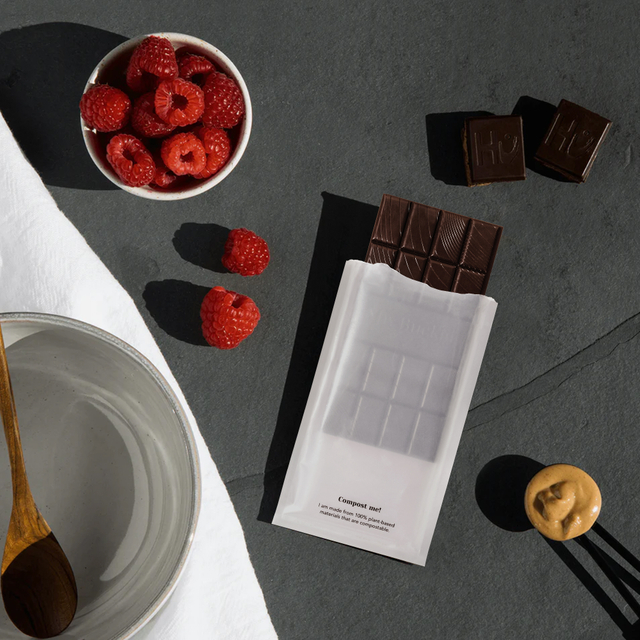 أكياس الشوكولاتة القابلة للتسميد