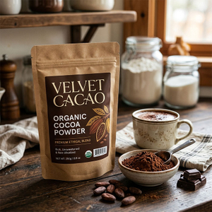 كيس مسحوق الكاكاو للتغليف الورقي بشكل طبيعي